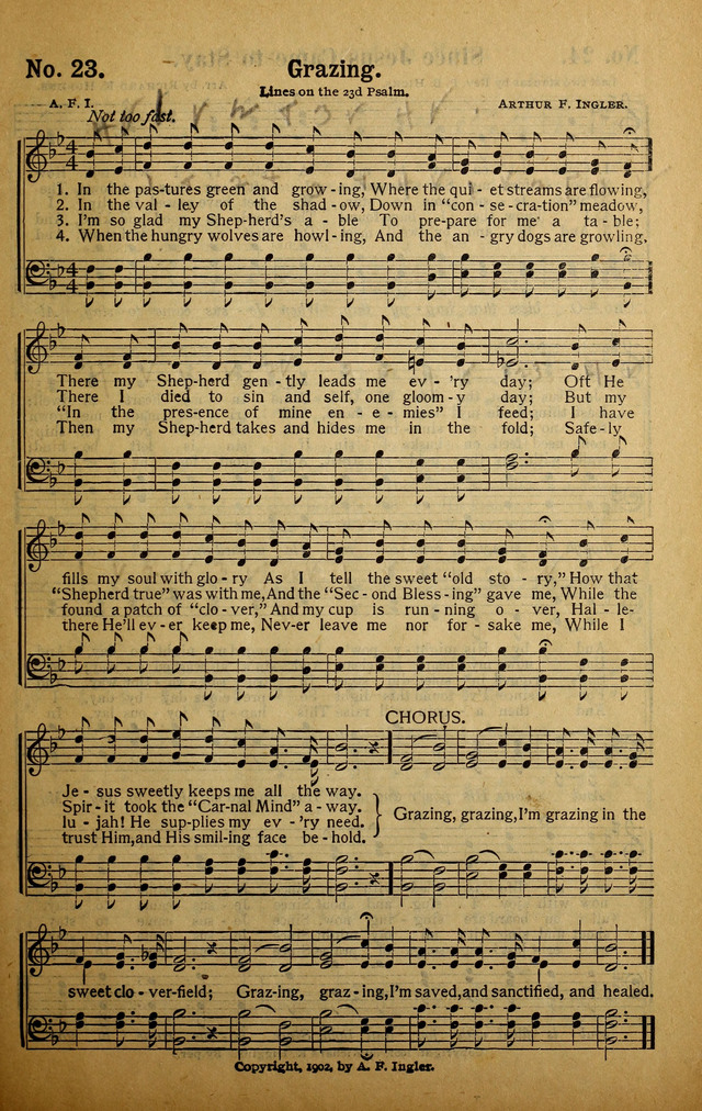 Burning Bush Songs No. 1 page 23