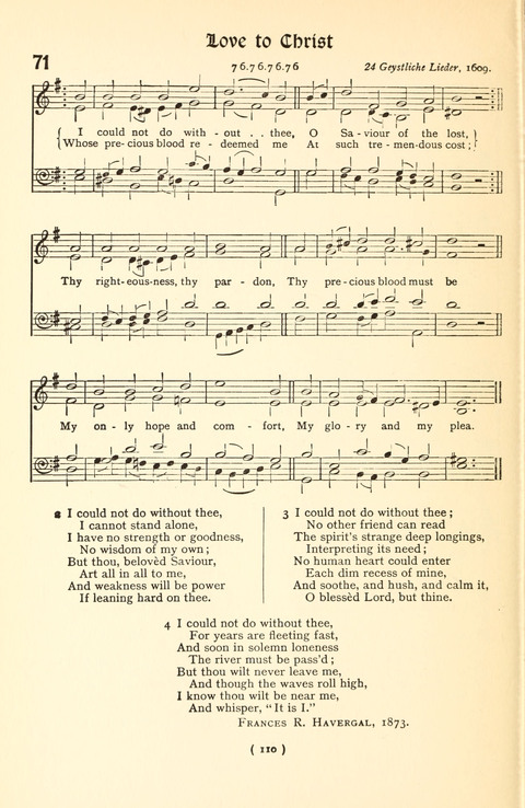 The Bach Chorale Book page 110