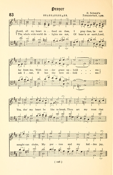 The Bach Chorale Book page 126