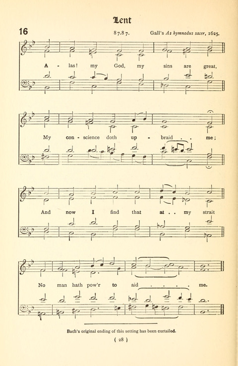The Bach Chorale Book page 28
