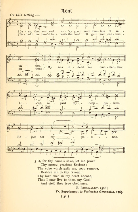 The Bach Chorale Book page 31
