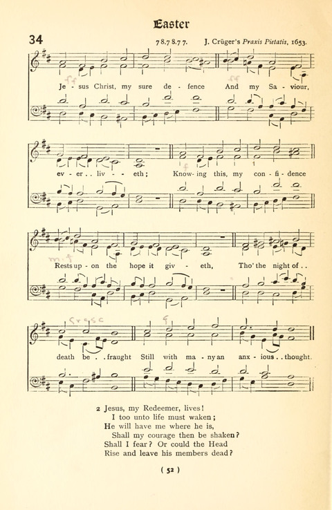 The Bach Chorale Book page 52