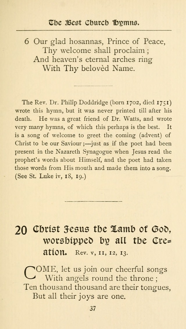 The Best Church Hymns page 37