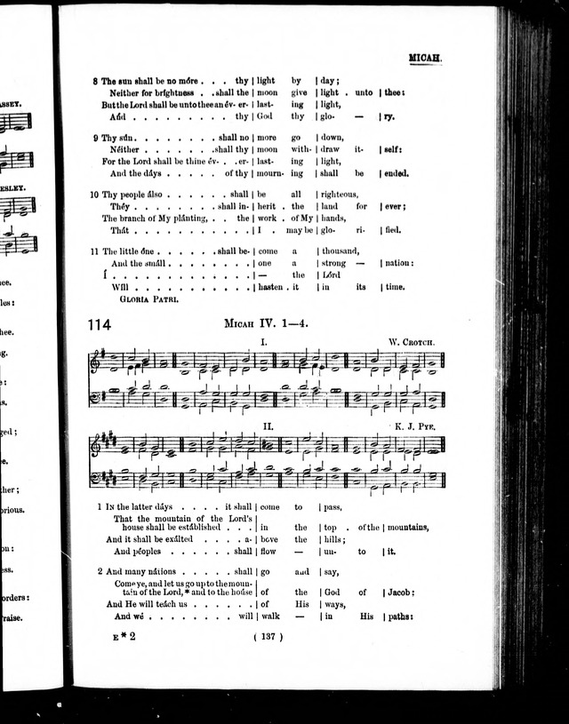 The Baptist Church Hymnal: chants and anthems with music page 140