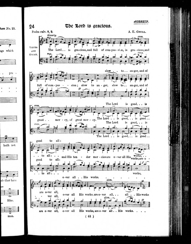 The Baptist Church Hymnal: chants and anthems with music page 270