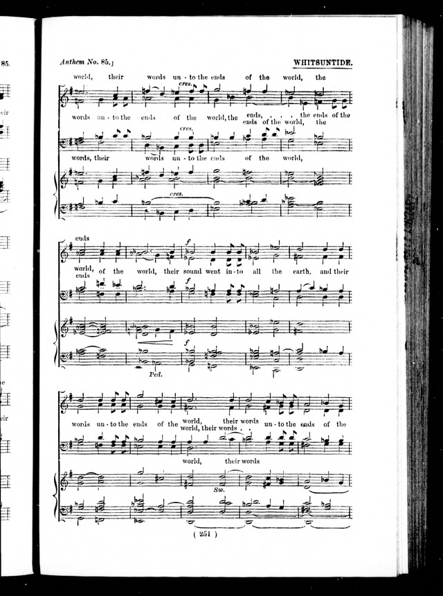 The Baptist Church Hymnal: chants and anthems with music page 466