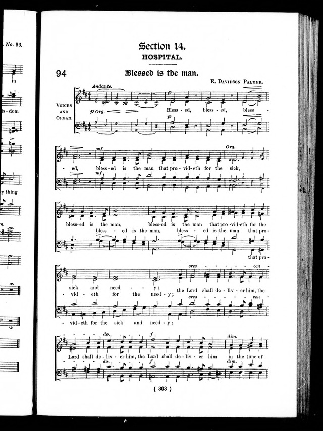 The Baptist Church Hymnal: chants and anthems with music page 518