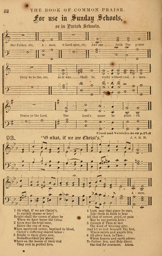 The Book of Common Praise: with music for the  Book of Common Prayer; for use in congregations and Sunday schools (Ed. B) page 34