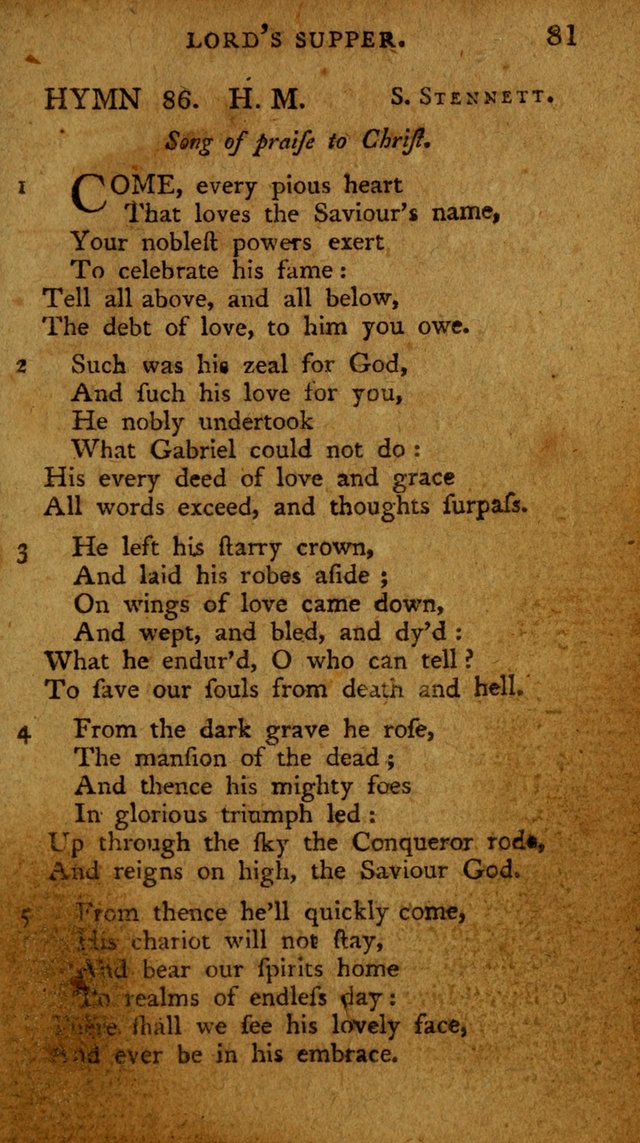 The Boston Collection of Sacred and Devotional Hymns: intended to accommodate Christians on special and stated occasions page 80