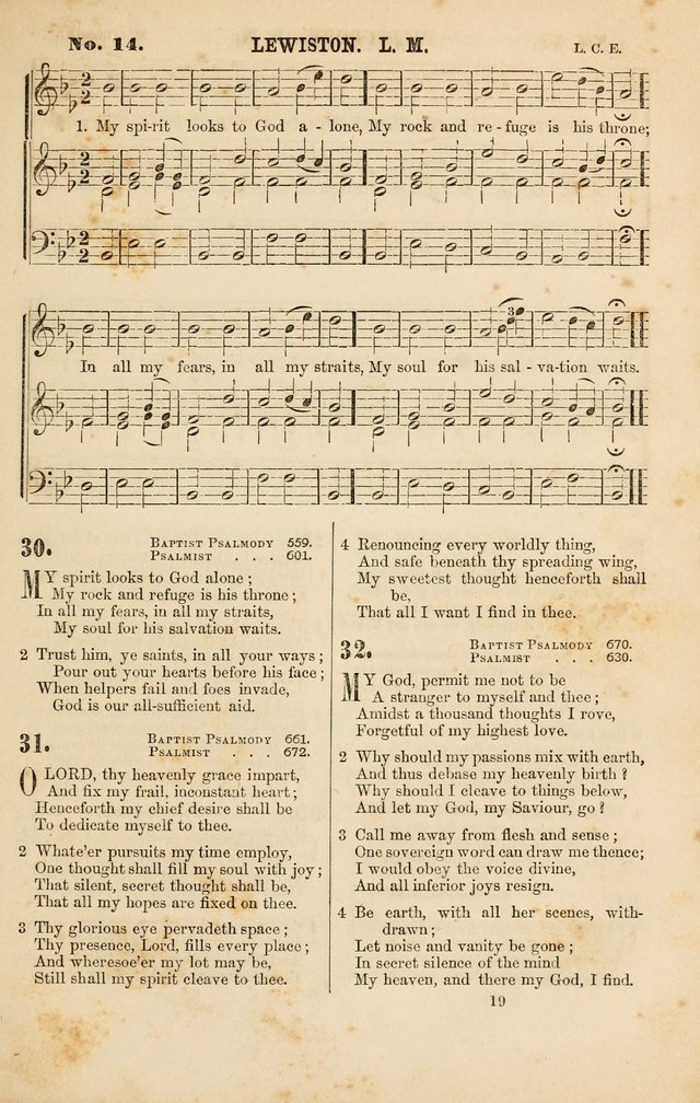 Baptist Chorals: a tune and hymn book designed to promote general congregational singing; containing one hundred and sixty four tunes adapted to about four hundred choice hymns  page 26