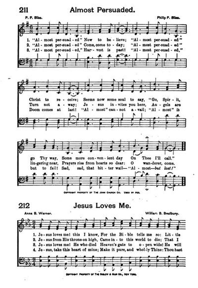 Best Endeavor Hymns: especially for use in Christian endeavor societies, young people
