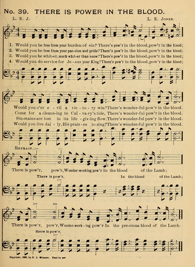 The Best Gospel Songs and their composers page 39