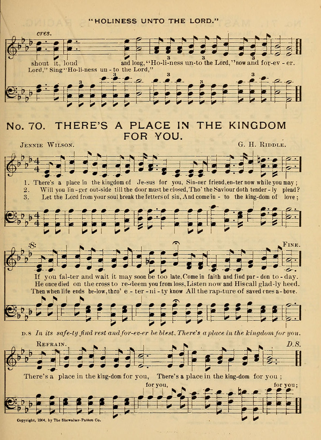 The Best Gospel Songs and their composers page 71