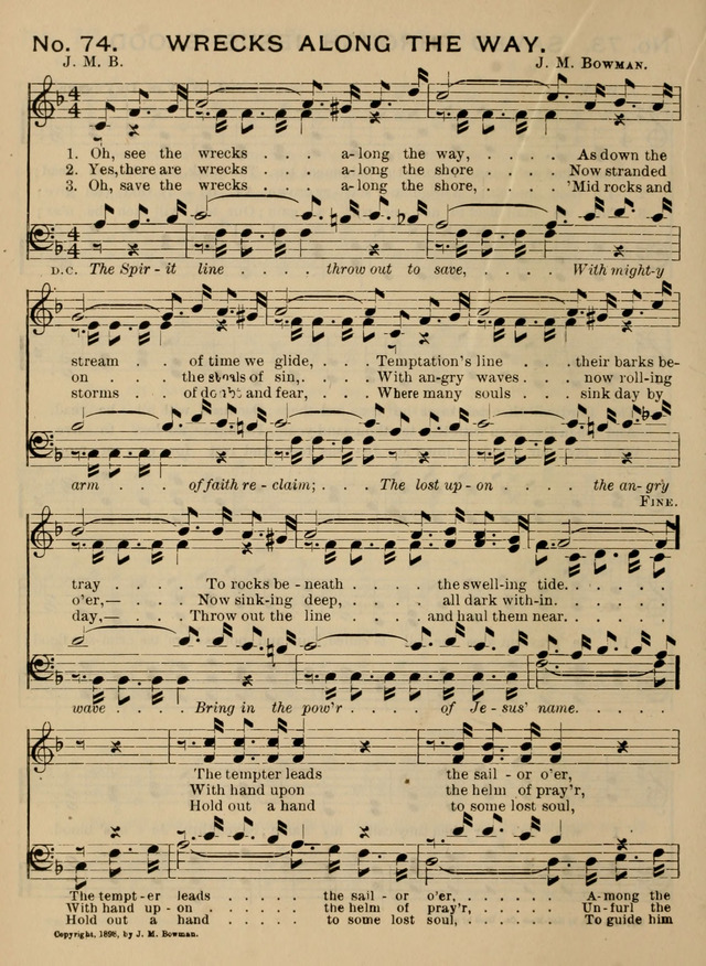 The Best Gospel Songs and their composers page 76