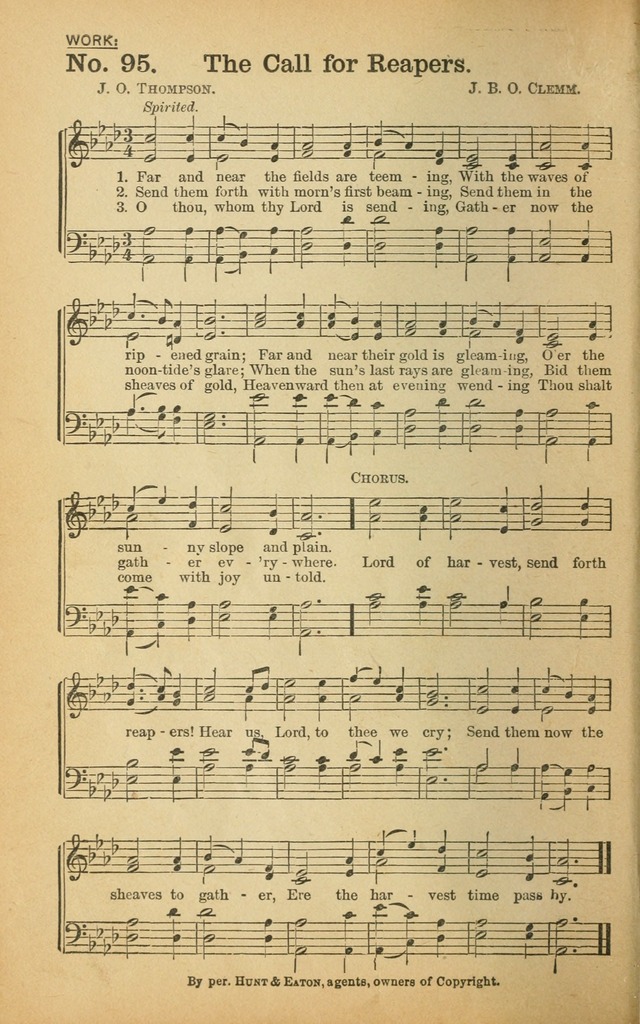 Best Hymns: from all the books and new ones to be made the best: selections from over one hundred of our best hymn writers page 80