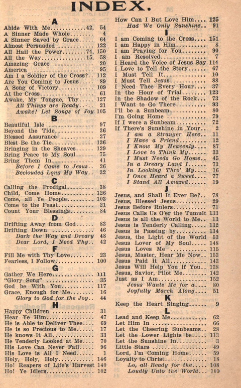 Bethany Hymns: A compilation of Choice Songs and Hymns page 157