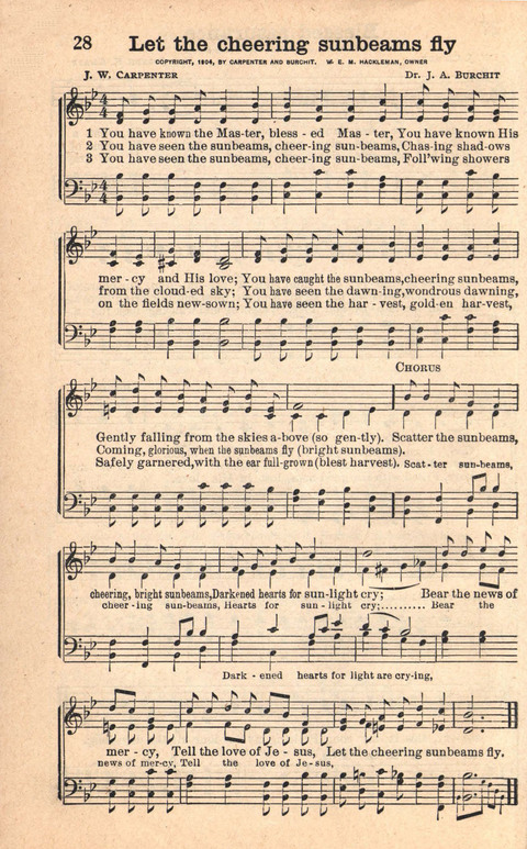 Bethany Hymns: A compilation of Choice Songs and Hymns page 28