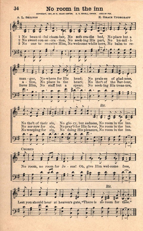 Bethany Hymns: A compilation of Choice Songs and Hymns page 34