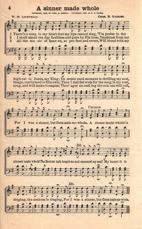 Bethany Hymns: A compilation of Choice Songs and Hymns page 4