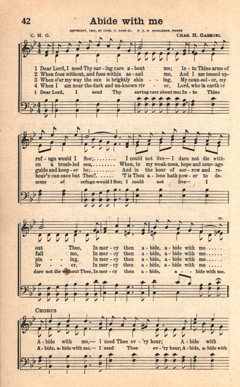 Bethany Hymns: A compilation of Choice Songs and Hymns page 42