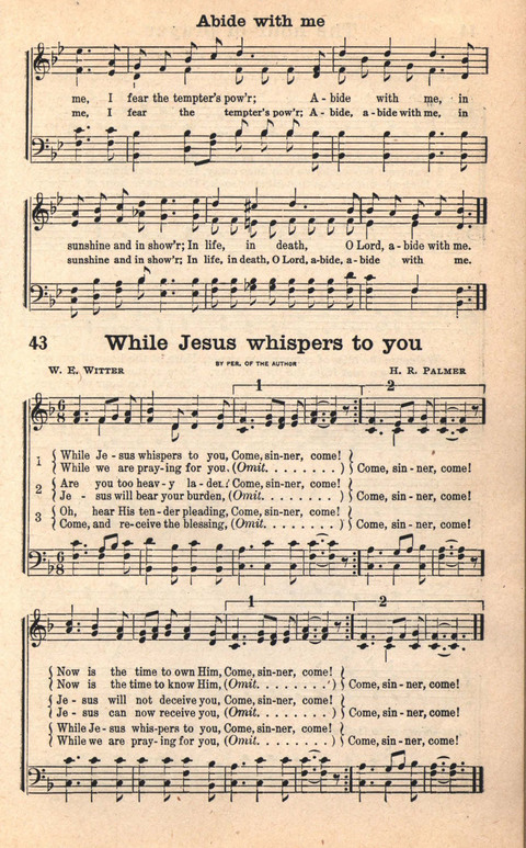 Bethany Hymns: A compilation of Choice Songs and Hymns page 43