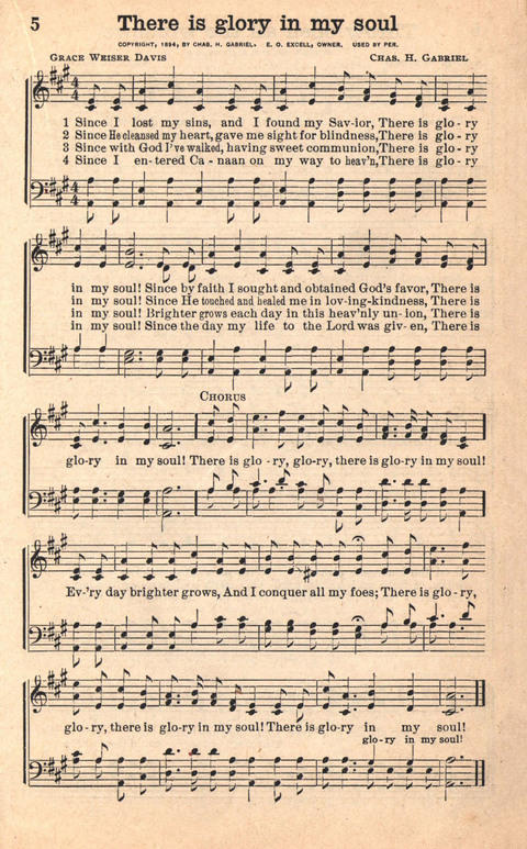 Bethany Hymns: A compilation of Choice Songs and Hymns page 5