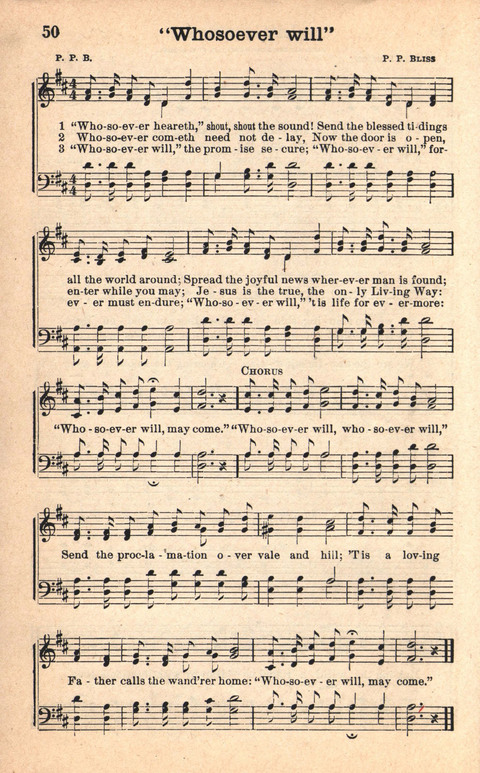 Bethany Hymns: A compilation of Choice Songs and Hymns page 50