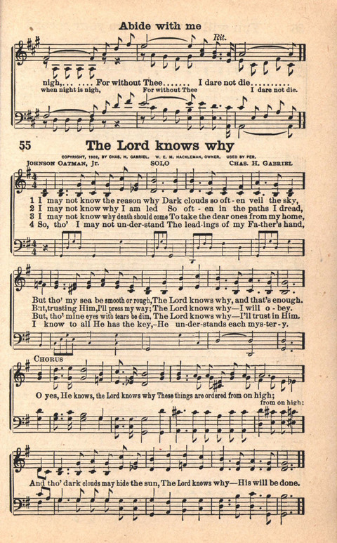 Bethany Hymns: A compilation of Choice Songs and Hymns page 55