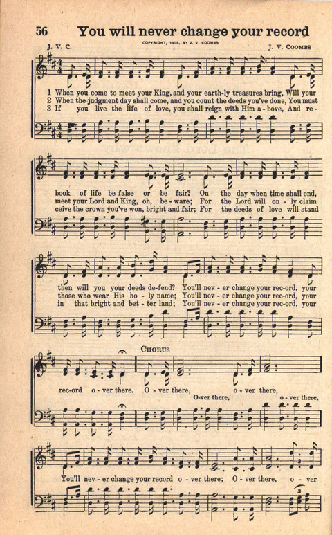 Bethany Hymns: A compilation of Choice Songs and Hymns page 56