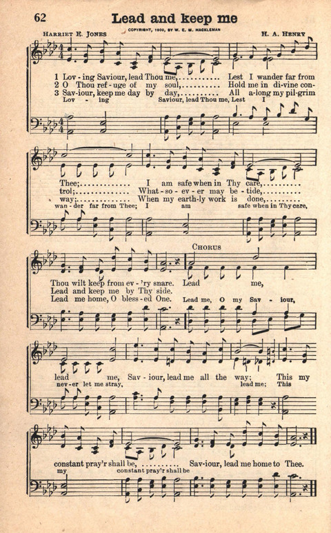 Bethany Hymns: A compilation of Choice Songs and Hymns page 62