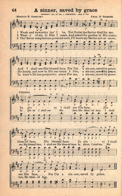 Bethany Hymns: A compilation of Choice Songs and Hymns page 64