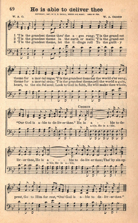 Bethany Hymns: A compilation of Choice Songs and Hymns page 69