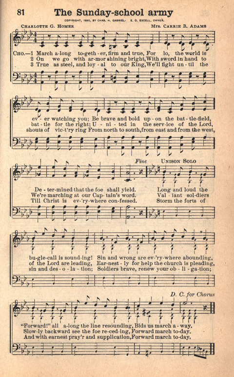 Bethany Hymns: A compilation of Choice Songs and Hymns page 81