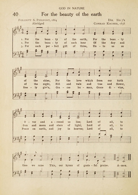The Beacon Hymnal: for Church Schools, Young People