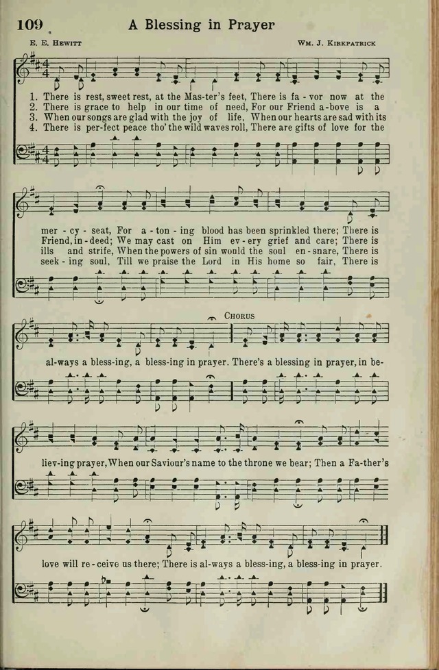 The Broadman Hymnal page 107