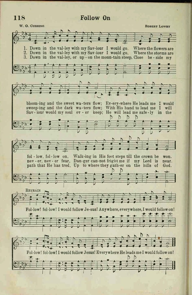 The Broadman Hymnal page 116