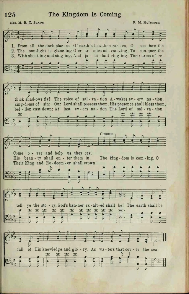 The Broadman Hymnal page 123