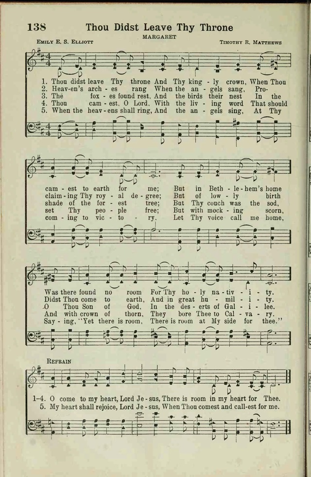 The Broadman Hymnal page 136