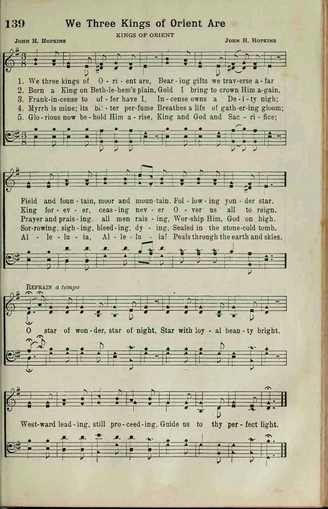 The Broadman Hymnal page 137