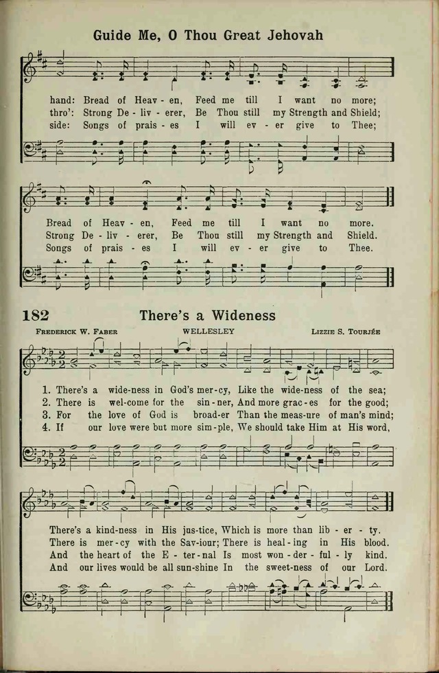 The Broadman Hymnal page 167
