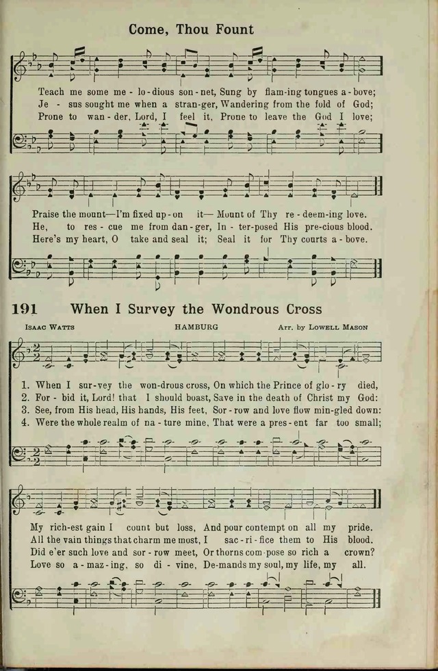 The Broadman Hymnal page 173