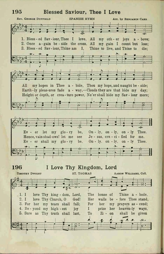 The Broadman Hymnal page 176
