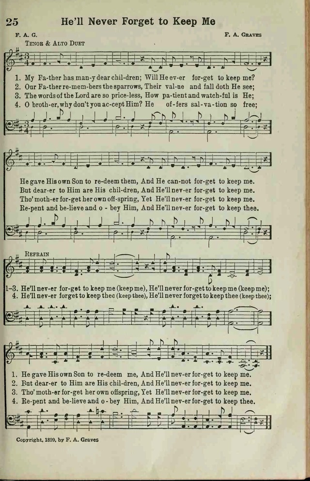The Broadman Hymnal page 23