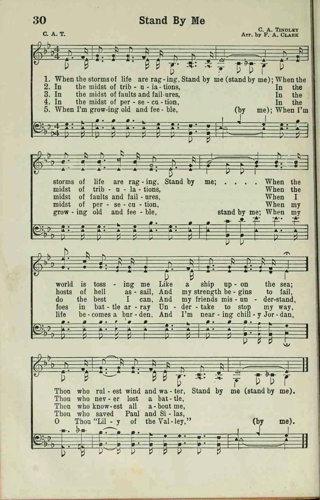 Lyrics Center Lyrics Stand By Me Hymn