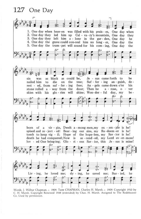 Baptist Hymnal (1975 ed) page 118