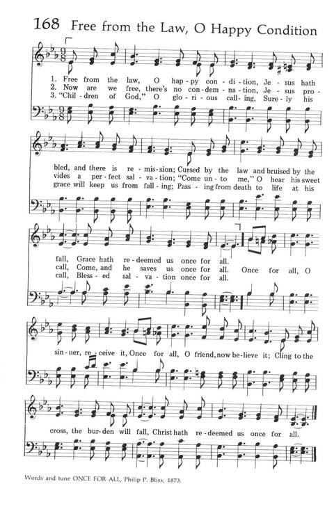 Baptist Hymnal (1975 ed) page 158