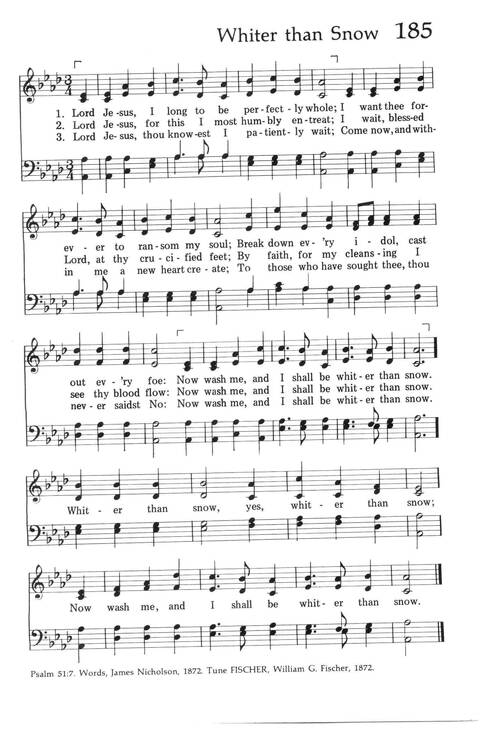 Baptist Hymnal (1975 ed) page 175