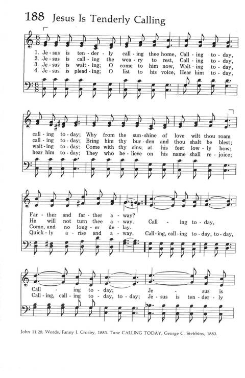 Baptist Hymnal (1975 ed) page 178