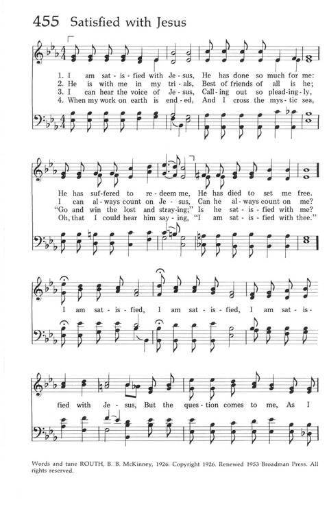 Baptist Hymnal (1975 ed) page 440