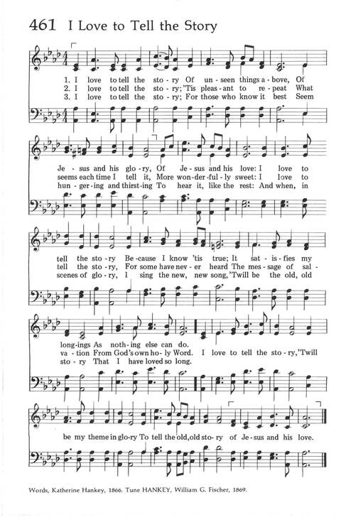 Baptist Hymnal (1975 ed) page 446
